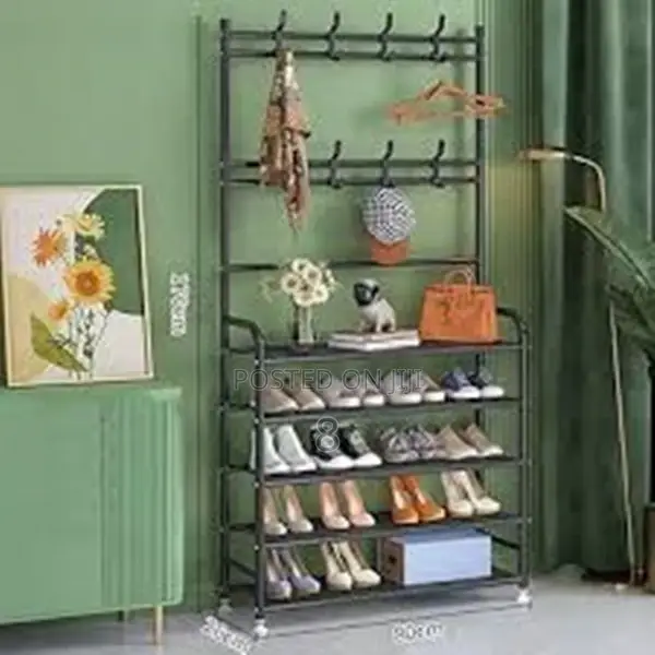 Shoe Organizer Stand for Bedroom or Entryway