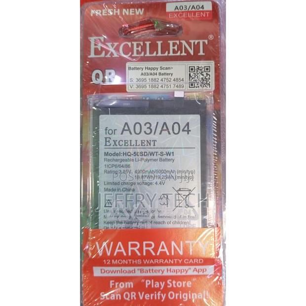 Samsung Galaxy A03 Mobile Phone Battery - Replacement - main view