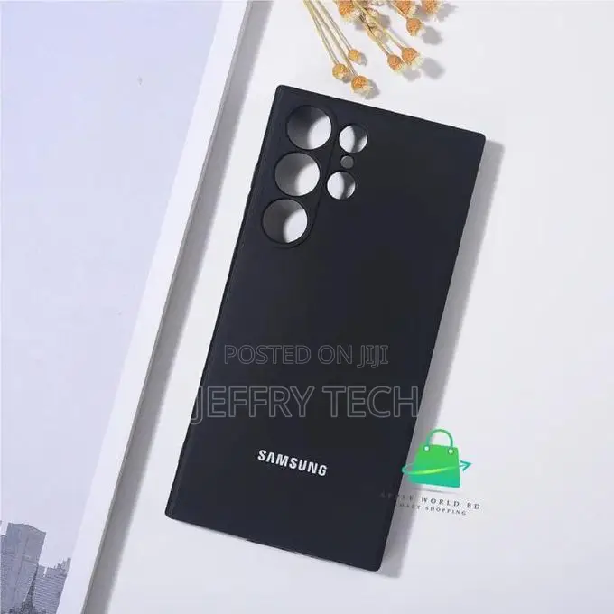 Samsung S22 Ultra Fashion Soft Silicone Back Cover Case