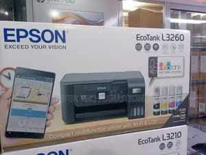 Epson L3260 A4 Colour 3-in-1 Printer With Wi-Fi Direct