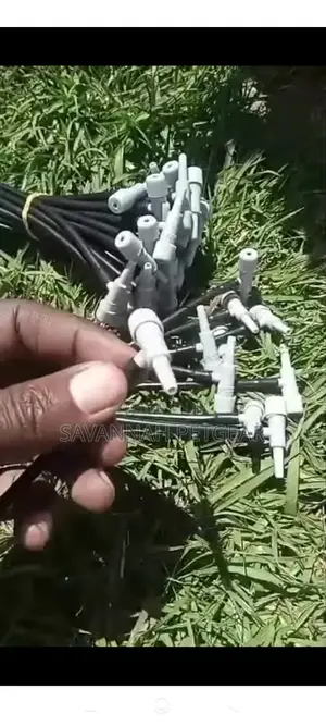 Adjustable Drip Irrigation Emitters and Tubing for Plants