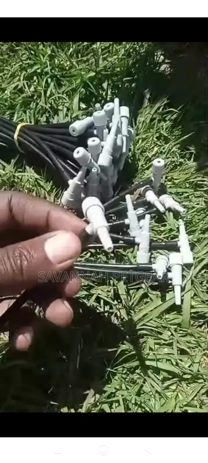 Adjustable Drip Irrigation Emitters and Tubing for Plants