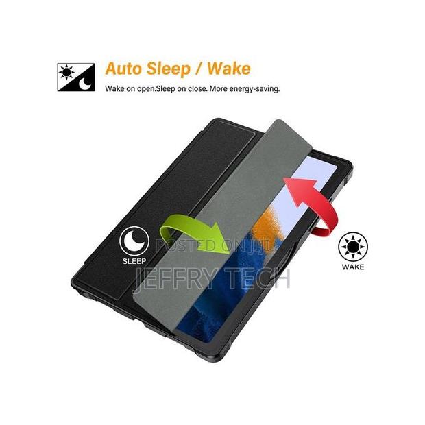 Black Case for Samsung Galaxy Tab A8 10.5+Free Type-C Fast C - thumbnail 2