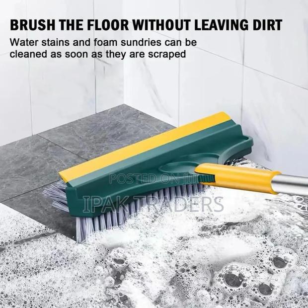 3-in-1 Floor Scrubbing v- Shaped Brush180° Rotatable - thumbnail 2