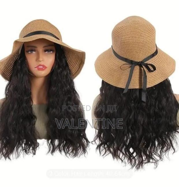 Summer Breathable Fisherman Hat Wig