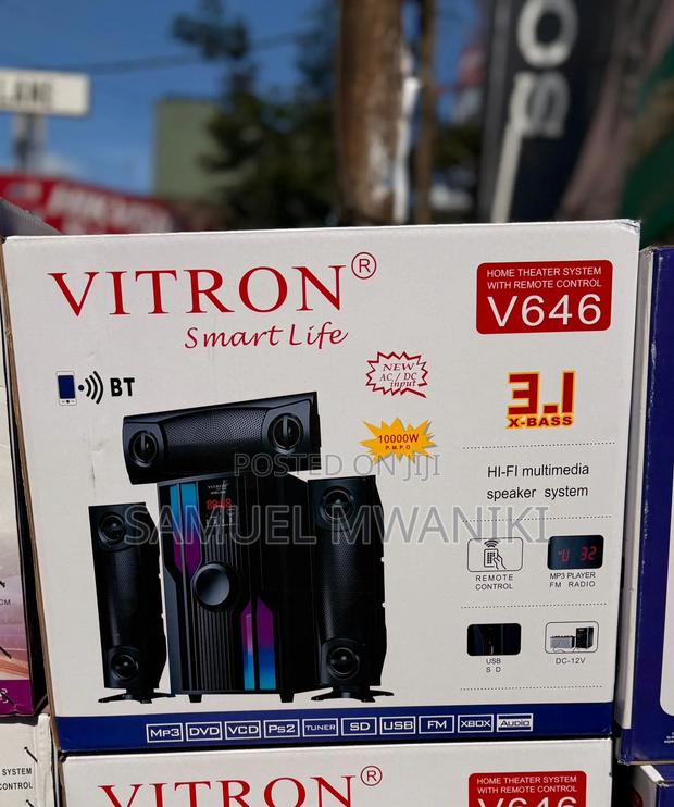 Vitron V646 Subwoofer 10000w 3.1ch Sound System Bluetooth