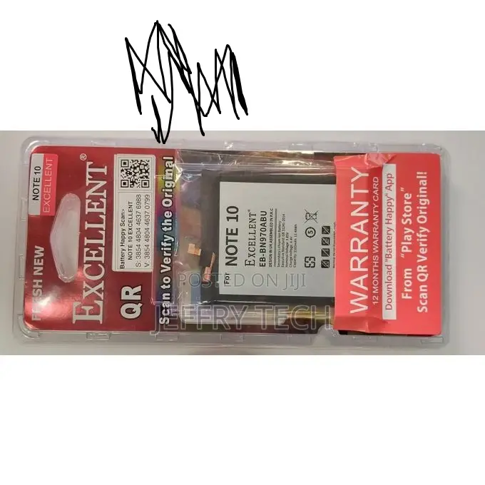 Samsung Galaxy Note 10 Mobile Phone Battery.