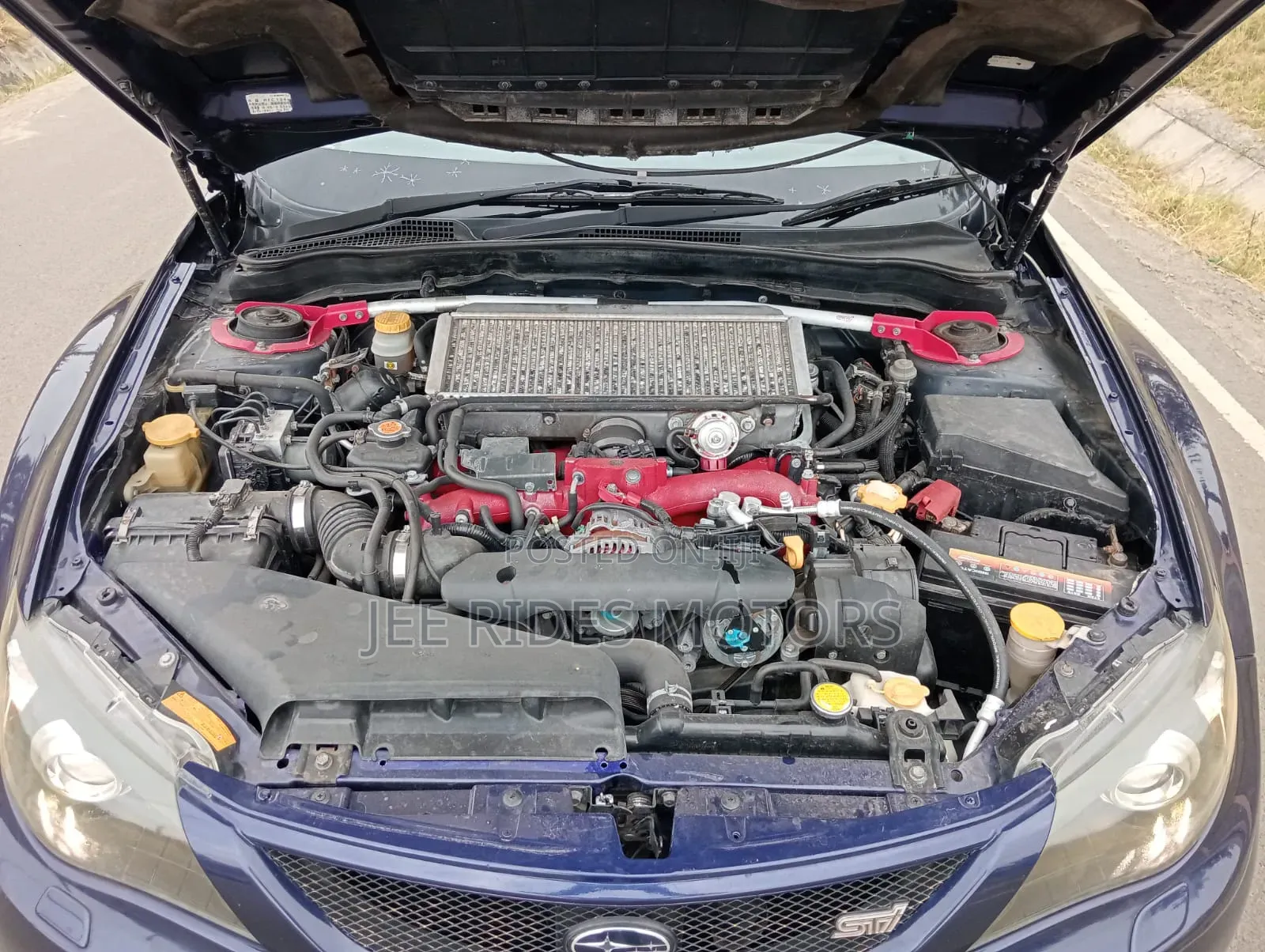 Subaru Impreza WRX STI Sedan 2010 Blue
