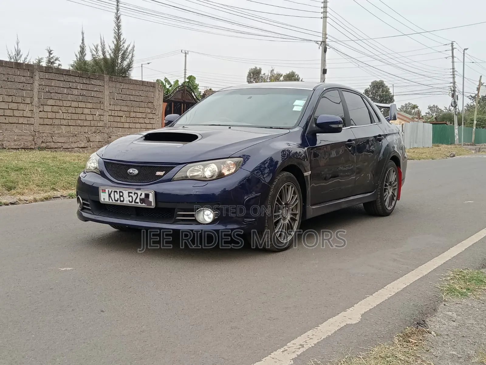 Subaru Impreza WRX STI Sedan 2010 Blue