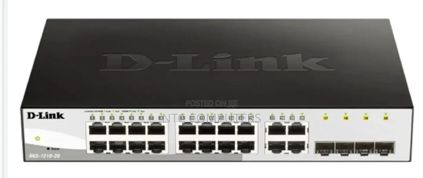 Dgs-f1100-10ps 10-port + Smart Switch With 8 Poe 2 Sfp