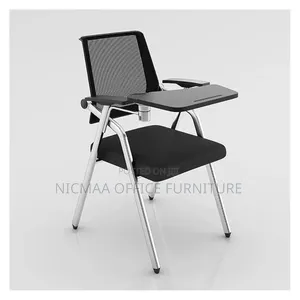 Office Chair: Folding Student Tablet Chair With Writing Desk