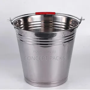 20l Bucket, Portable Stainless Steel