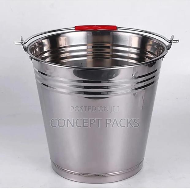 20l Bucket, Portable Stainless Steel