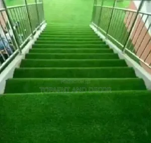 Natural Look Turf Staircase Soft and Fresh Finish