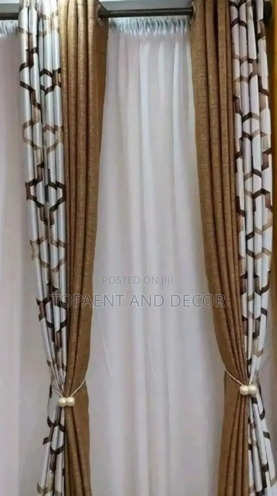 Washable Fabric Curtains Easy to Maintain
