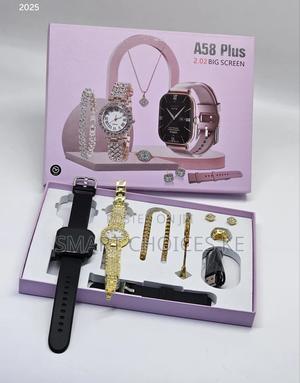 A58 Plus Smartwatch Set - main view