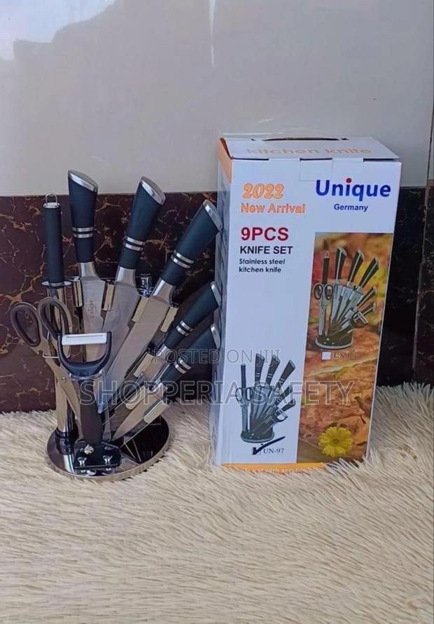 Unique 9in1 Knife Set - main view