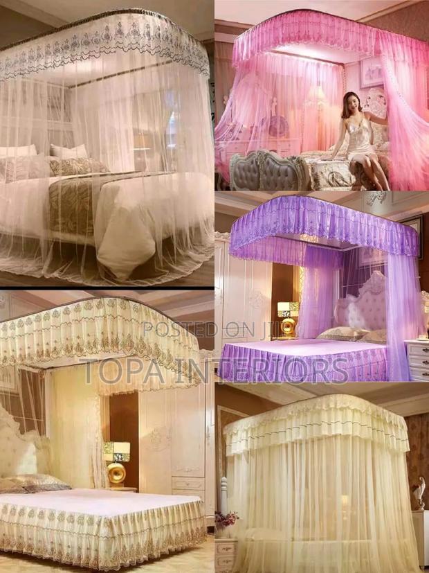Ready Made Mosquito Nets With 2 Strong Stands