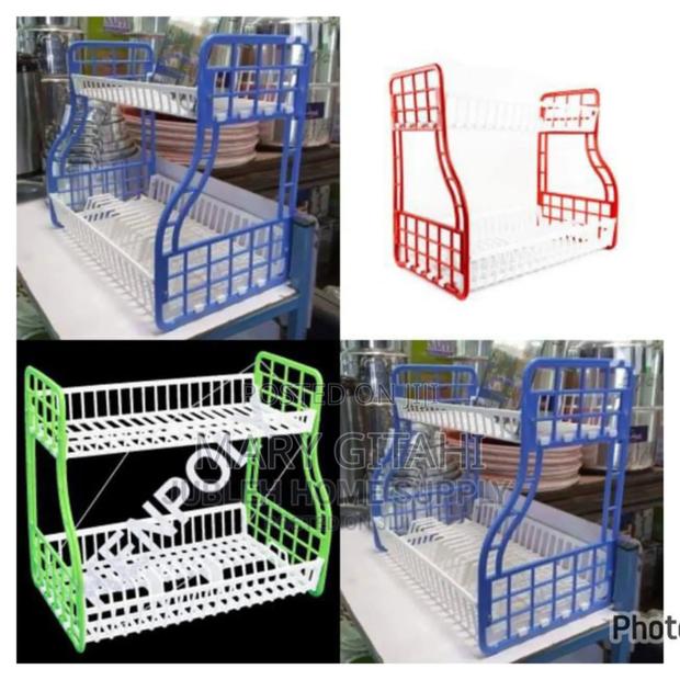 Two Tier Plastic Dishrack
