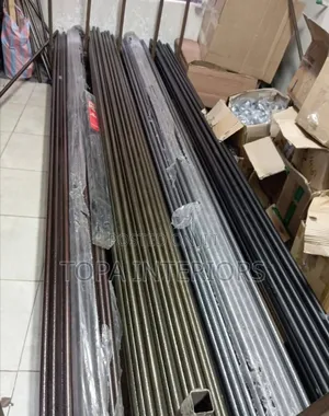 Executive Powder Coated Strong Jua Kali Curtain Rods 6m Long