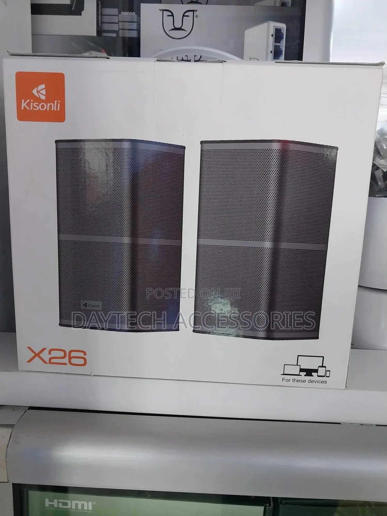 Kisonli X26 Usb Wired Bluetooth Pc Speaker 6w With Aux