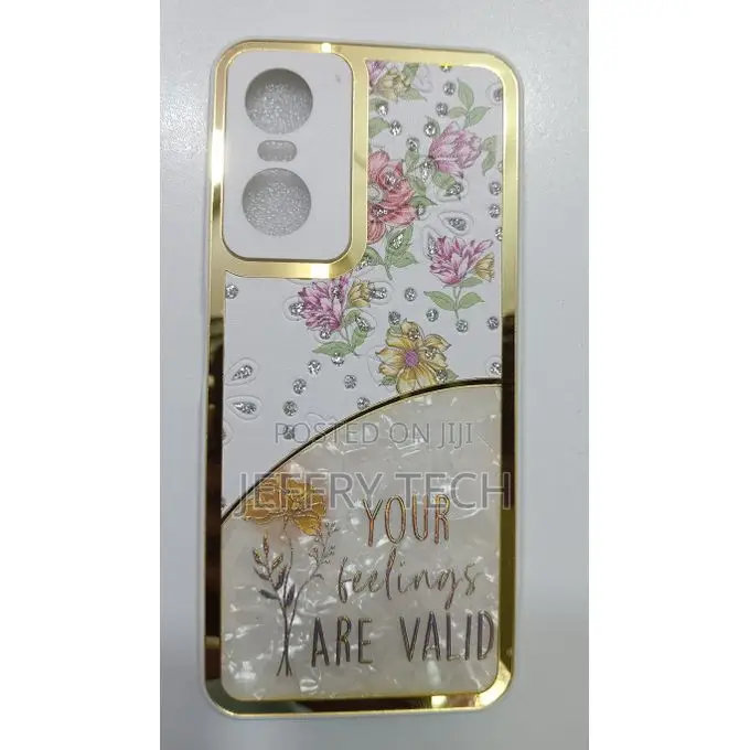 Tecno Pop 6 Pro, Fashion Classy Cover Case - Multicolour