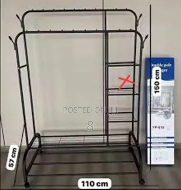 Portable Garment Rack – Adjustable Height