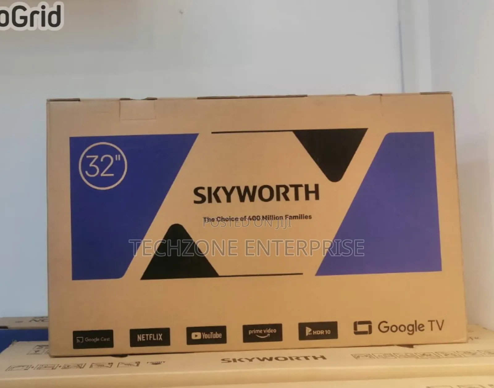Skyworth 32′′ 32e3500 (New2025) Google Tv Inbuilt Decorder