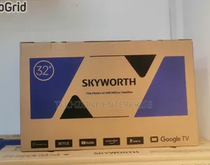 Skyworth 32′′ 32e3500 (New2025) Google Tv Inbuilt Decorder