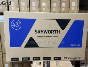 Skyworth 43′′ Inch 43e5500g Smart Frameless Google Tv