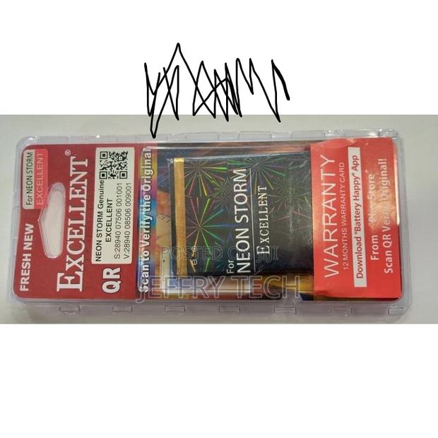Excellent Original Safaricom Neon Storm Mobile Phone Battery - thumbnail 2