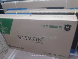 Vitron Htc5568us 55" Smart Android Frameless Uhd Tv