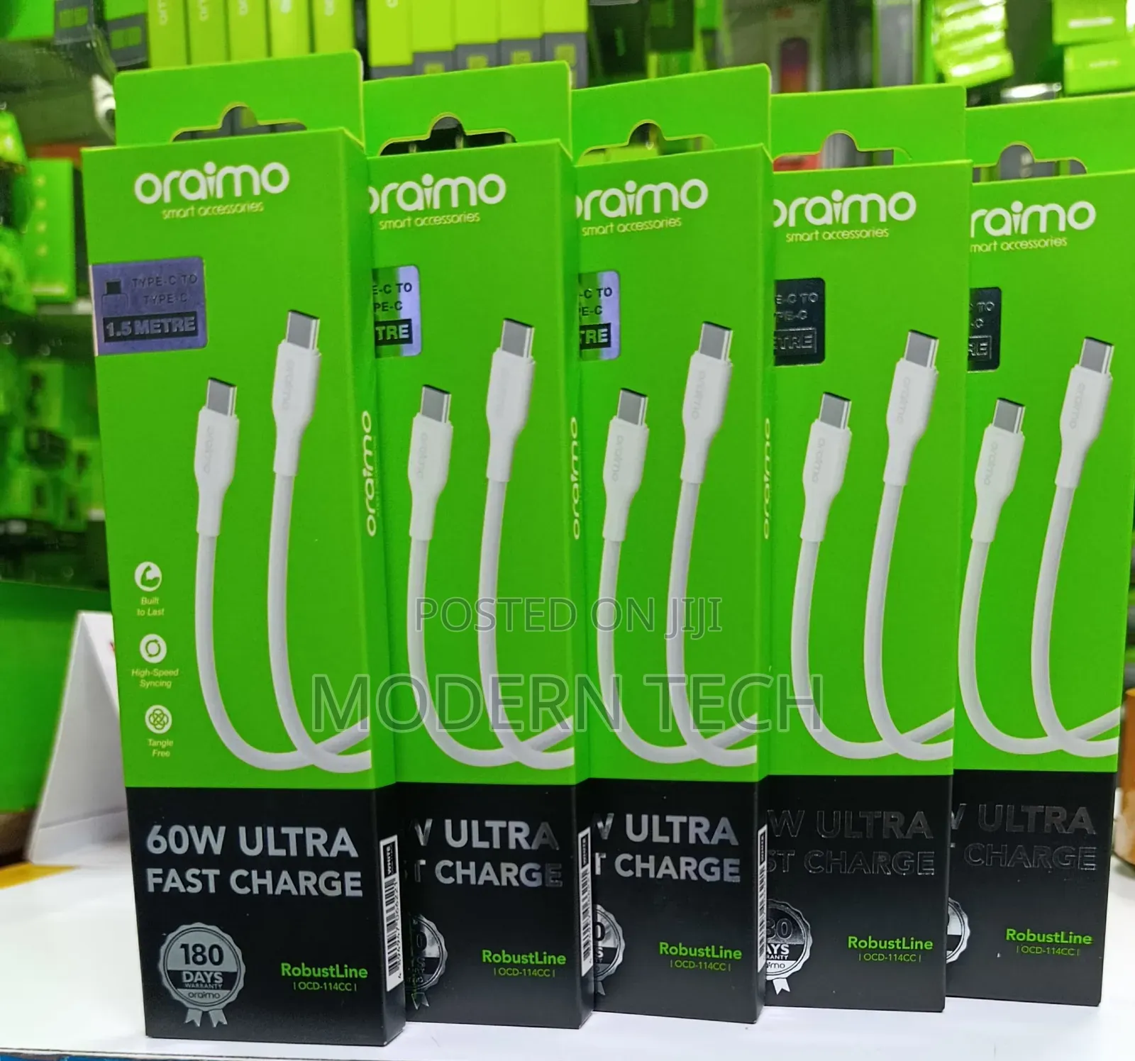 Oraimo 60w C to C Cable