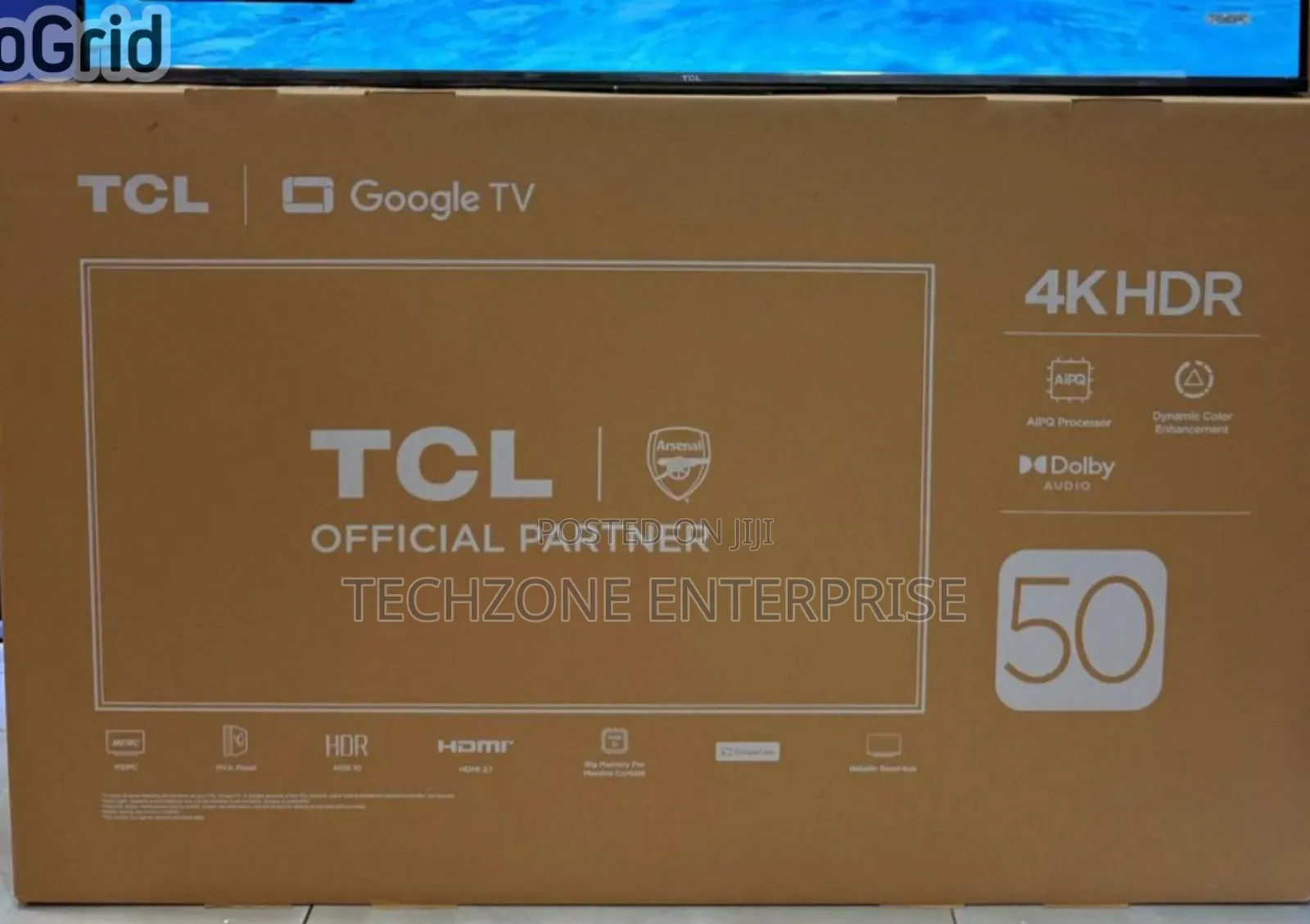 TCL P735 50" Inch HDR Google Tv With Dolby Vision
