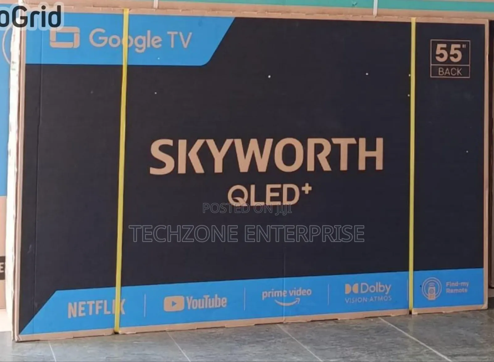 Skyworth 55′′ 55q6500 Qled Google Smart Tv, Dolby Vision
