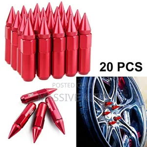 20 Pcs Bullet Nuts/ Car Wheel Bullet Nuts