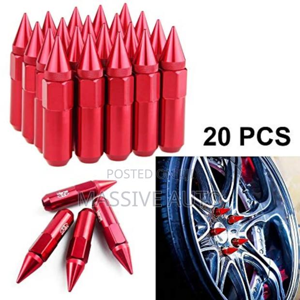 20 Pcs Bullet Nuts/ Car Wheel Bullet Nuts