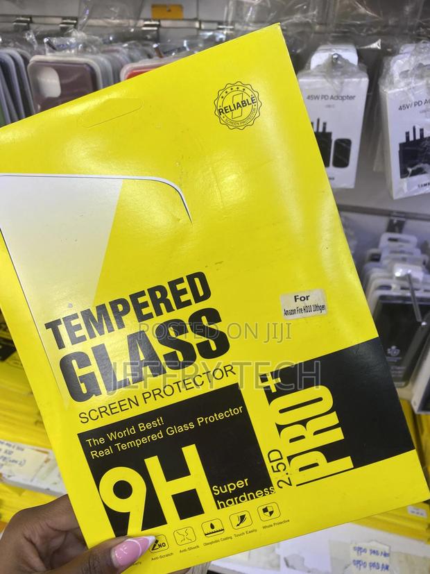 Gyter Amazon Clear Screen Protector for Fire Hd 10 (10th Gen - thumbnail 2