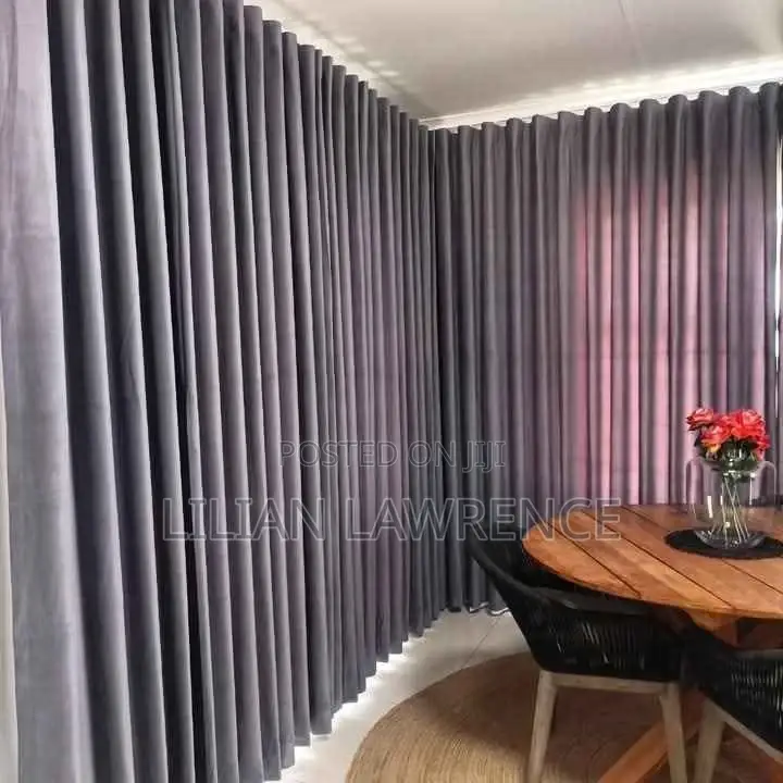 Blackout Grey Curtains Curtains