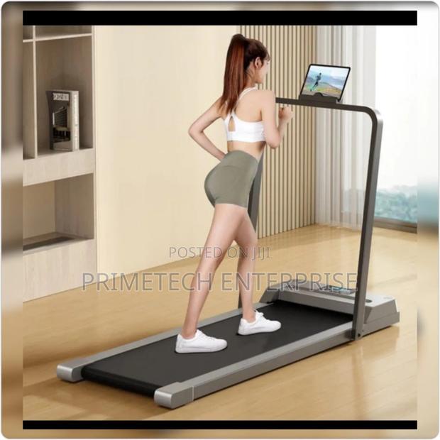 Portable Motorised Slim Pad With Remote -Treadmill - main view