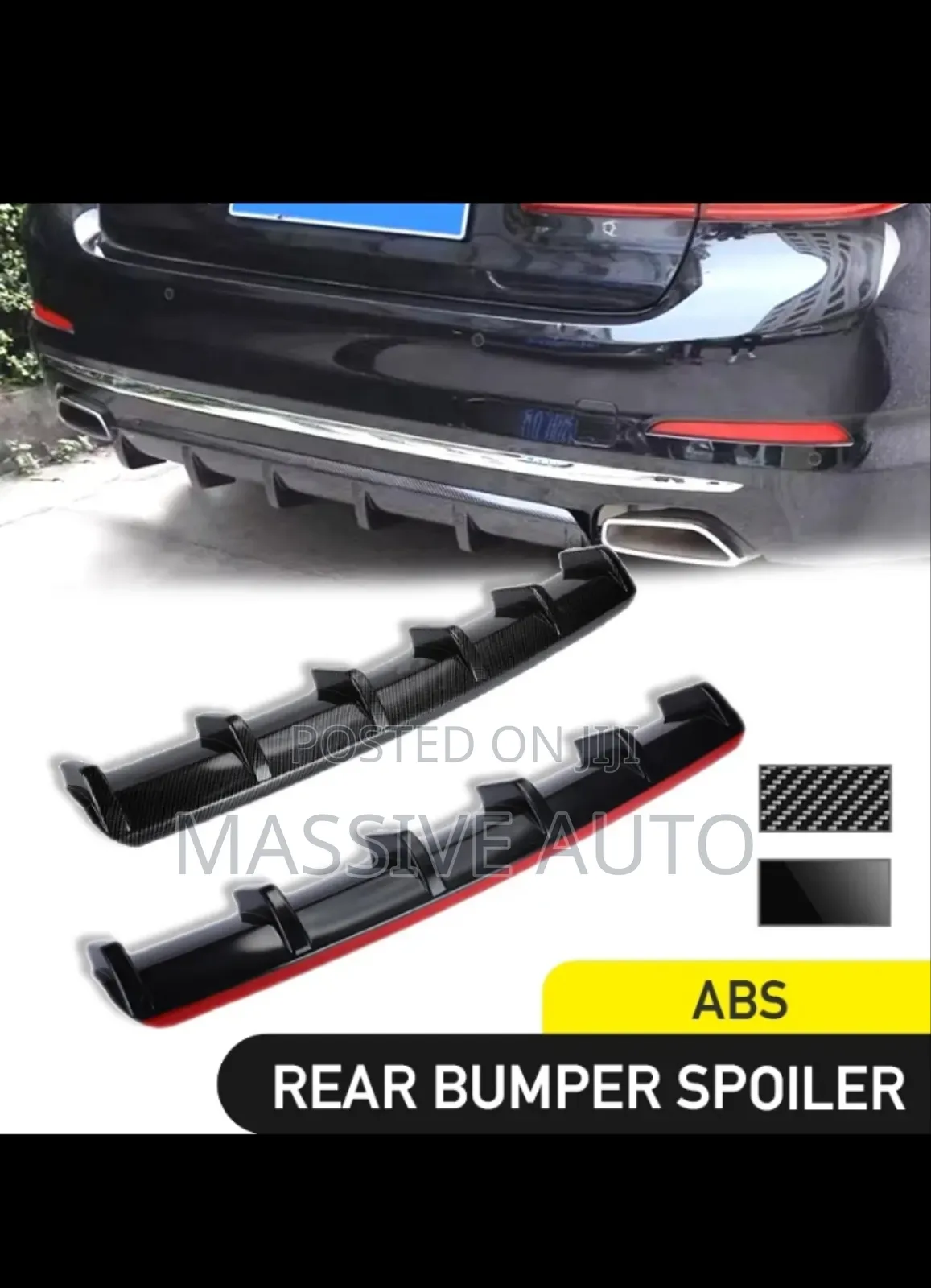 Rear Bumper Spoiler/ Diffuser/Rear Bumper Diffuser