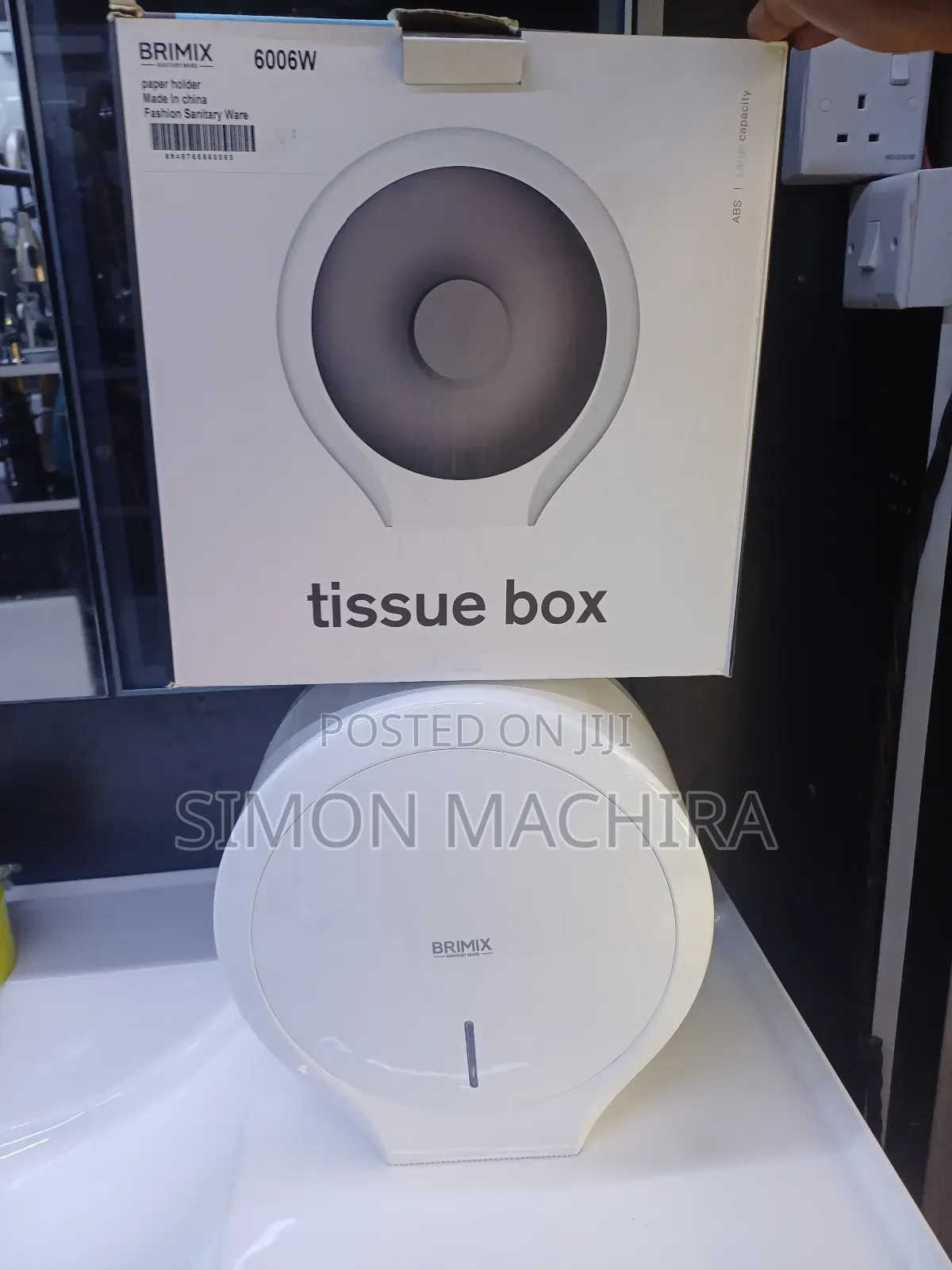 Jumbo Tissue Holder