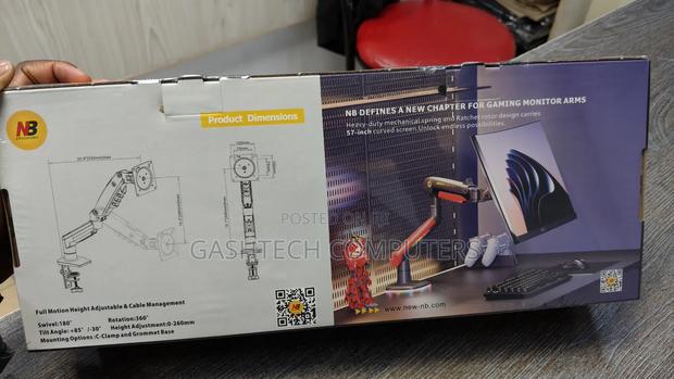 Monitor Mount 17''-30'' F80-Xe Single Arm - thumbnail 2