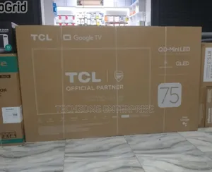 TCL 75′′ 75c755 Qd-Mini Led Qpro Google Tv Multiple Ports