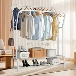 Multipurpose Clothes Organizer Stand