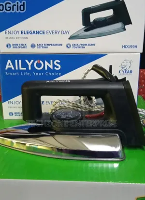 Ailyons Hd199a Dry Iron With Warranty