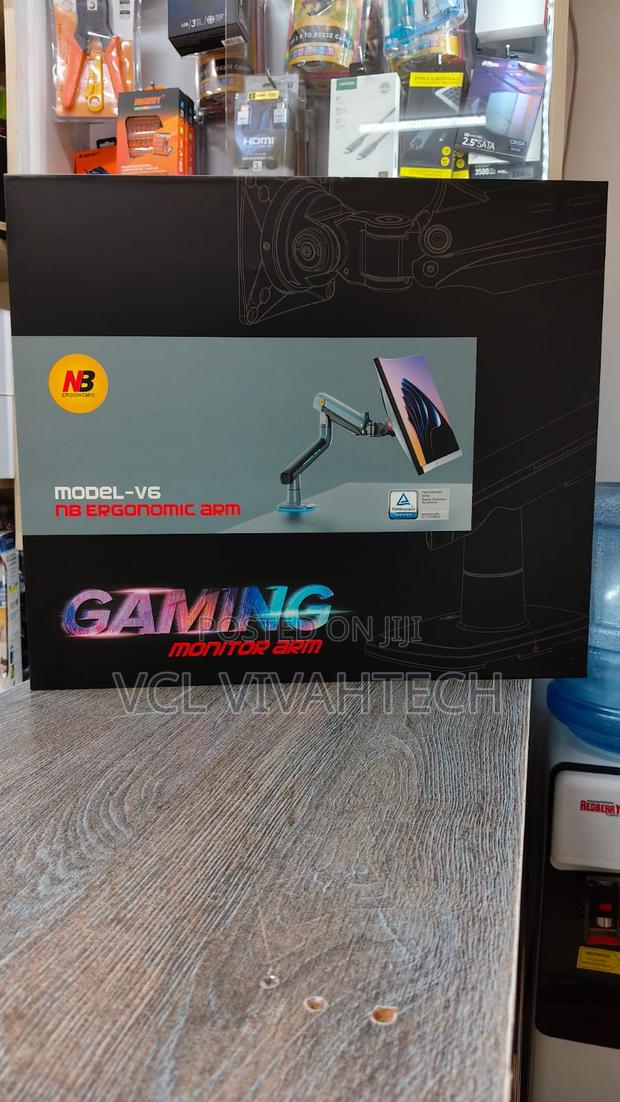 Nb V6 \\V6 Ergonomic Gaming Arm for Gaming Monitor Upto 60''