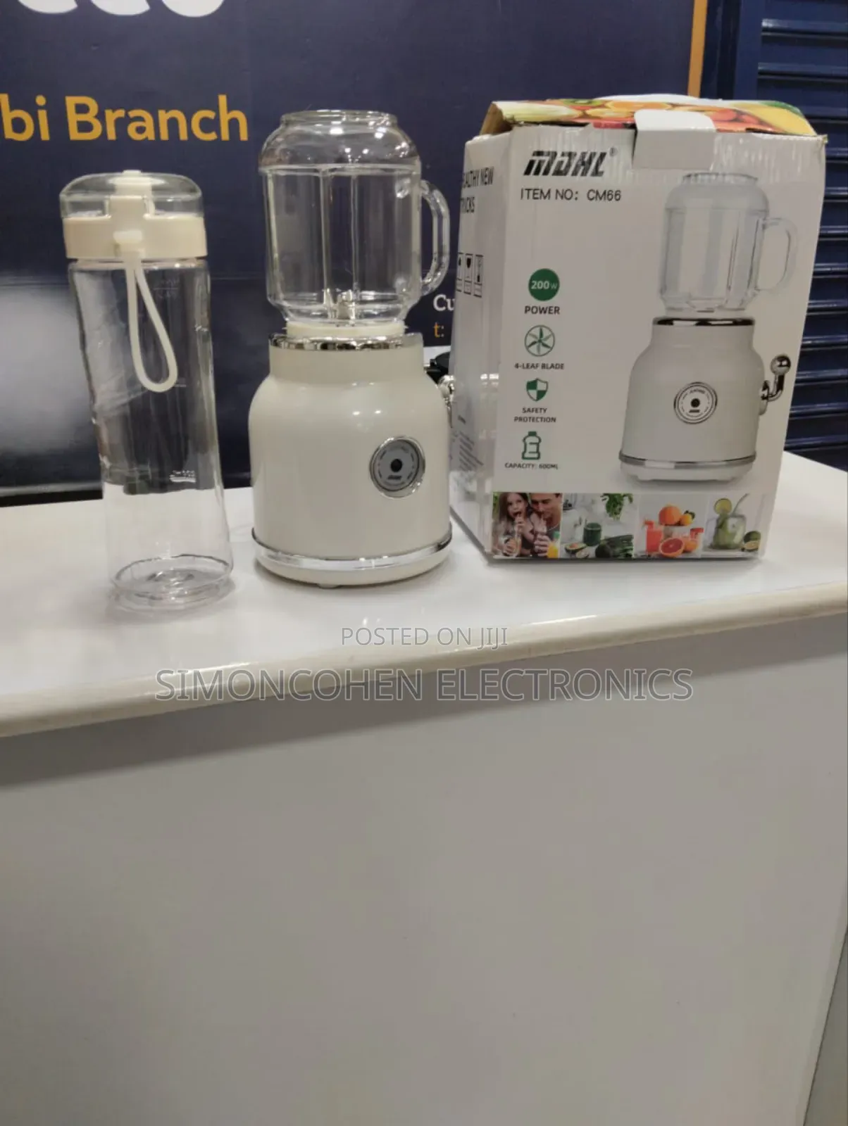 2 in 1 Four Leaf Blade Blender