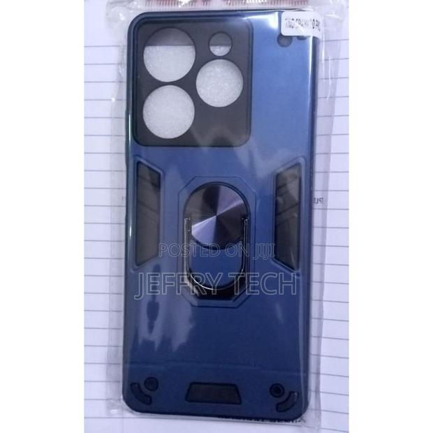 Tecno Spark 10 Pro Classy Armor Magnetic Ring Stand Cover C - thumbnail 2