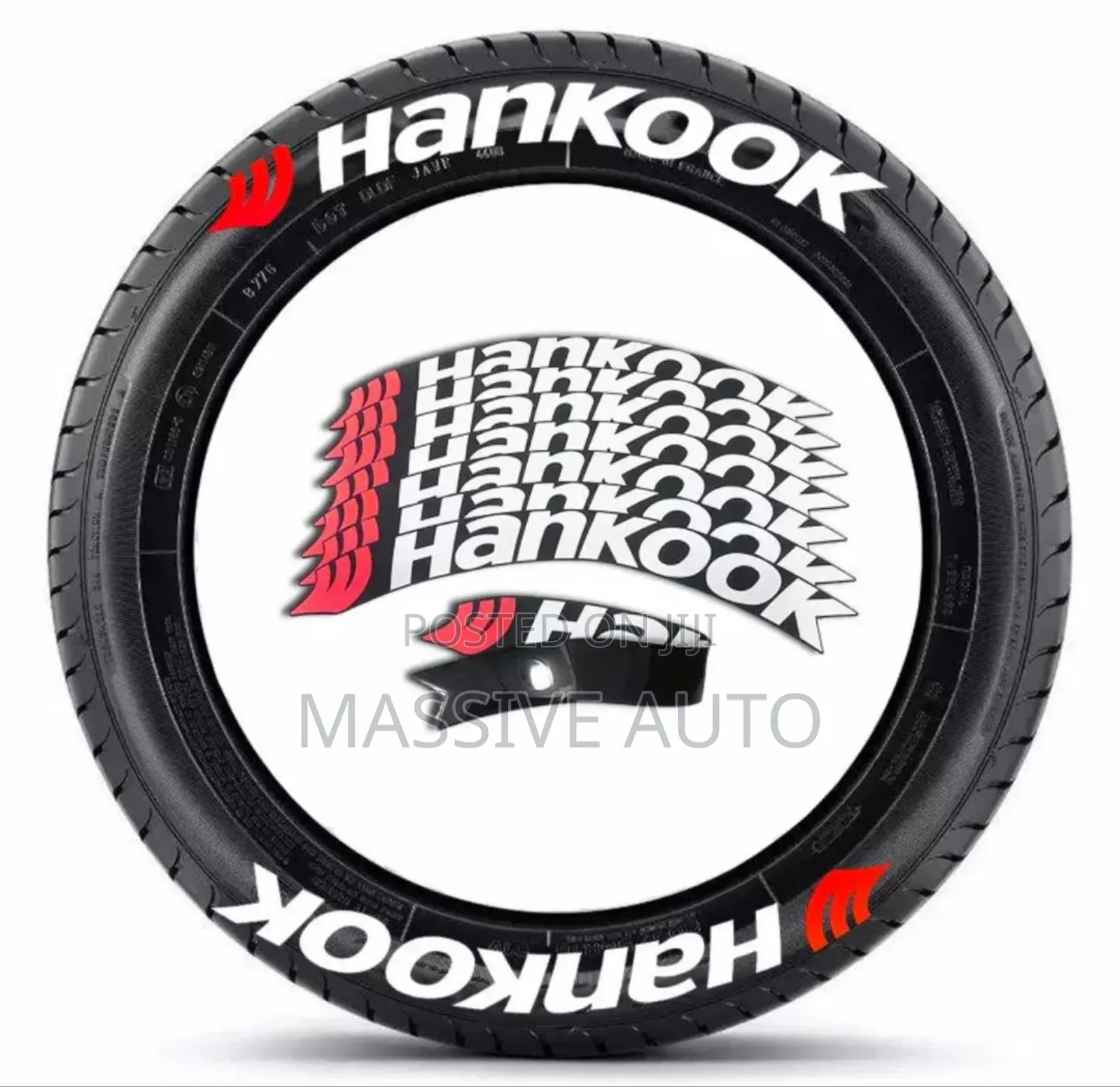 Hankook Car Tire Stickers/ Tire Stickers
